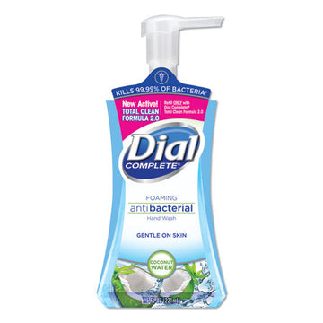 Dial® Antibacterial Foaming Hand Wash, Coconut Waters, 7.5 Oz Pump Bottle freeshipping - TVN Wholesale